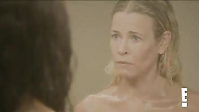 Sandra Bullock & Chelsea Handler Naked Shower