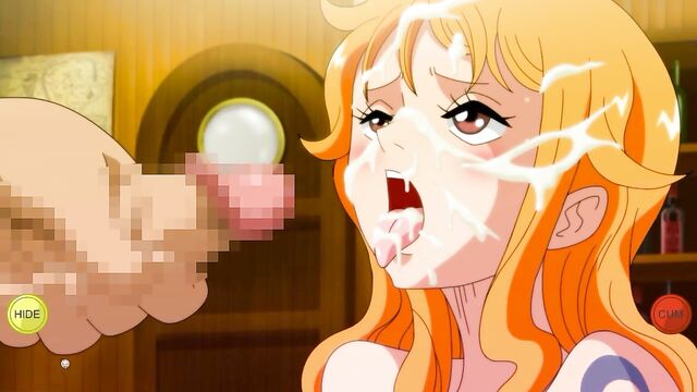 Two Piece Goldroom - Nami gets fucked by a huge cock