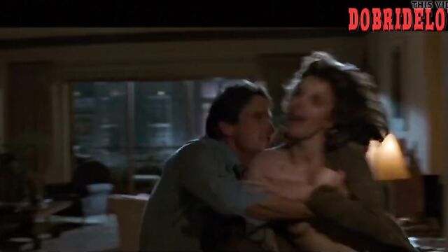 Jeanne Tripplehorn rough sex from Basic Instinct