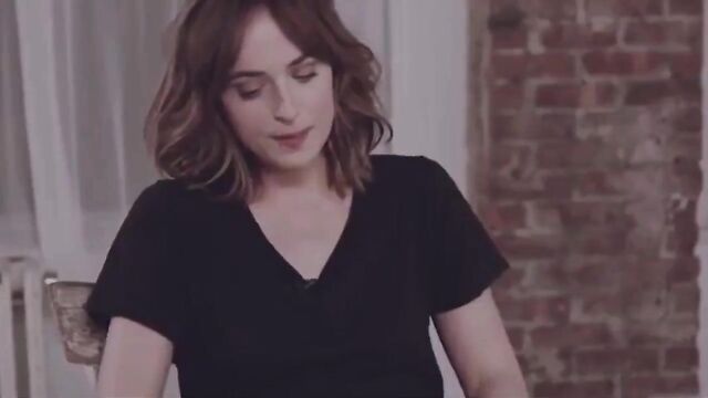 Dakota Johnson - Jerk off challenge