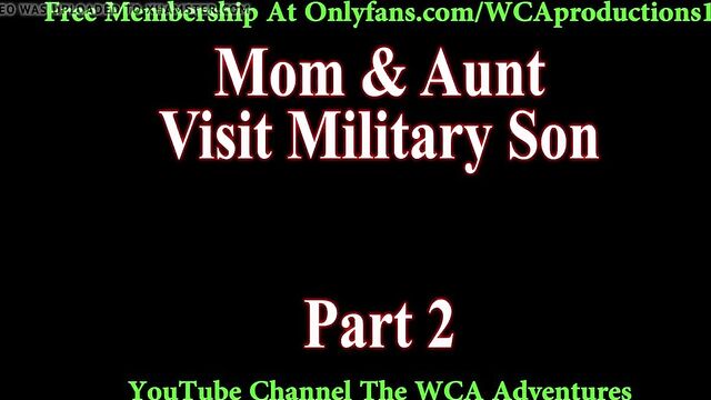 Mom And Aunt Fuck Military Step Son Pt 2