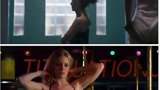 Alison Brie vs Gillian Jacobs - topless clip comparison