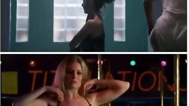 Alison Brie vs Gillian Jacobs - topless clip comparison