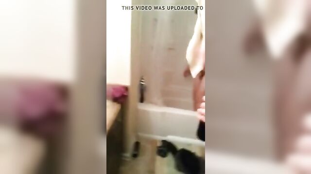 girl pee on boy while friends watching