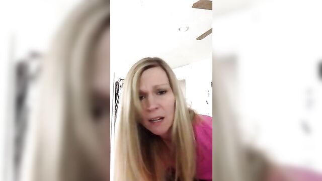 Blonde milf public sex