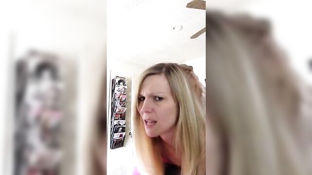 Blonde milf public sex