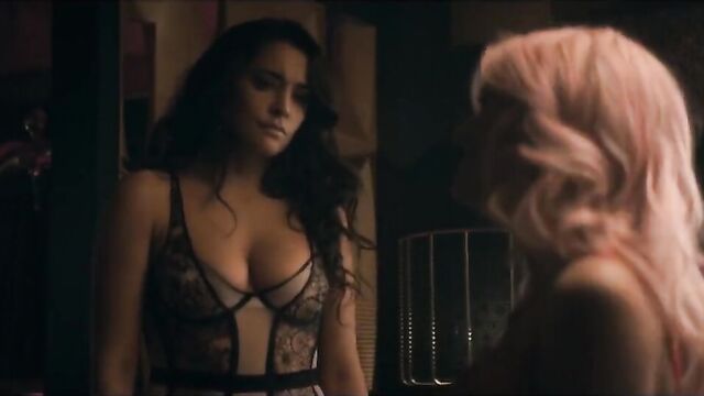 Katherine McNamara and Natalie Martinez in super sexy lingerie
