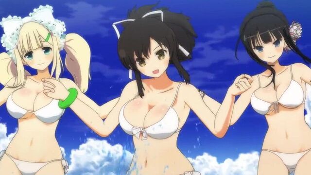 Senran Kagura: Estival Versus video game dance (2015)