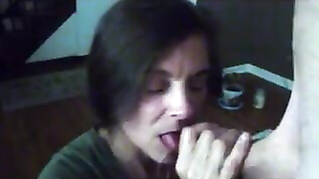 Swallowing Cum