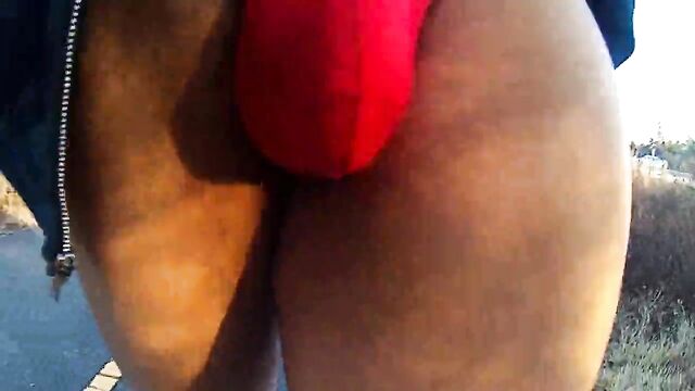 N2n Red Pocket Thong