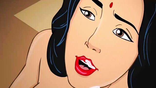 Desi Bhabhi Ki Chudai (Hindi Sex Audio) - Sexy Indian Stepmom gets Banged by horny Stepson - Animated cartoon Porn 2022