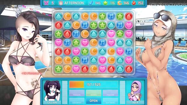 Huniepop 2 Sex with Lillian and Abia