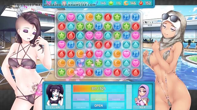 Huniepop 2 Sex with Lillian and Abia