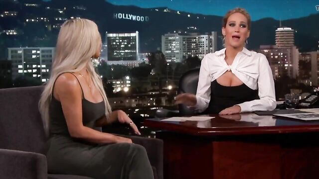 Jennifer Lawrence has revelation talking to Kim Kardashian