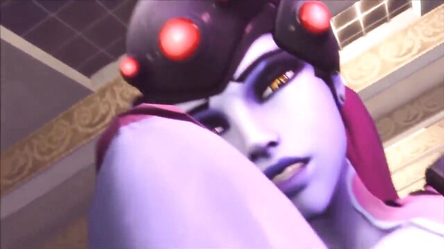 Futa Widowmaker fucks Pharah (3D Animated)