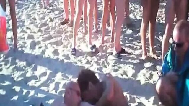 Velvet Swingers Club nude beach sex party