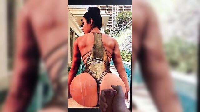 Cum Tribute To Big Sexy Bubble Butt - Gracyanne Barbosa