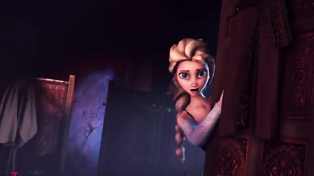 Frozen, Elsa the ice queen has her fun, Disney princess