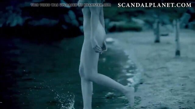Gaia Weiss Nude Scene from 'Vikings' On ScandalPlanet.Com