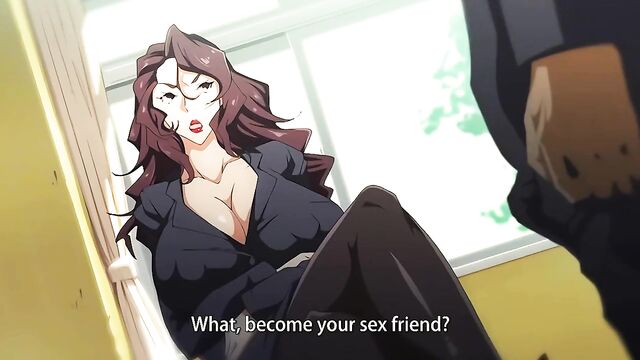 Milf teacher is seduced by her student - Hentai
