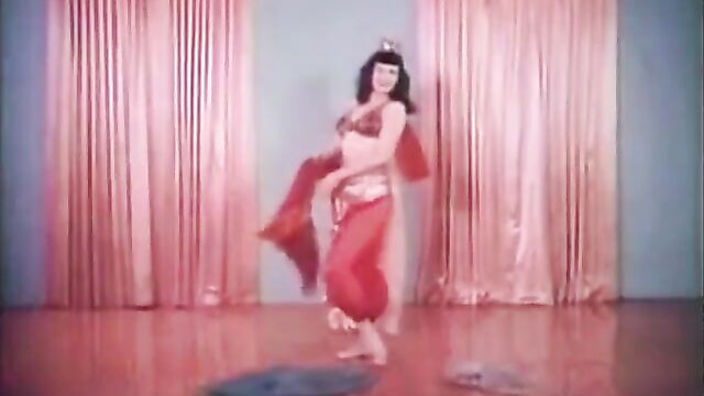 Hot Sexy Babes in Talent Show (1950s Vintage)