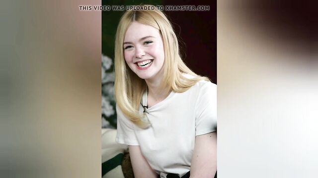 Elle Fanning Jerk off challenge