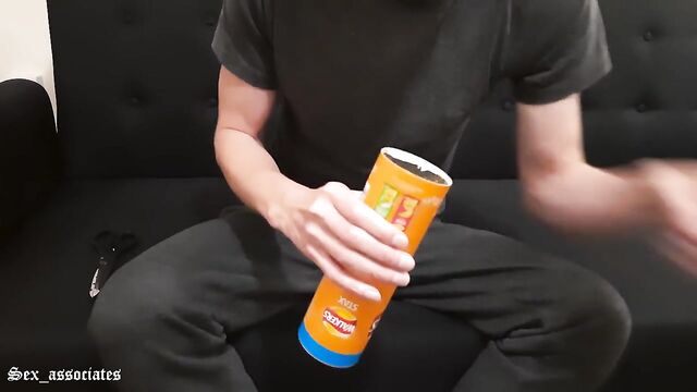 Prank with Pringles Can or How to Trick (Fool) Your Friend.