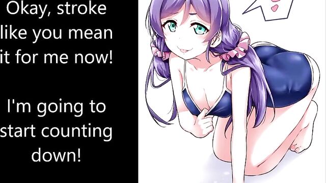 Nozomi Toujou (love Live) Hentai JOI 5