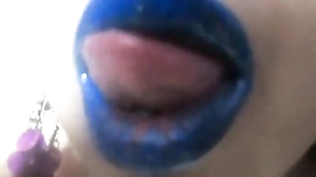 Blue Lips Make You Submit