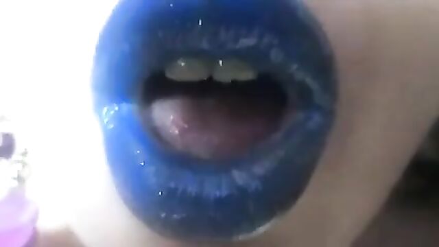 Blue Lips Make You Submit