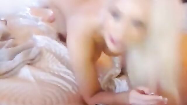 Young busty barbie on webcam bodied