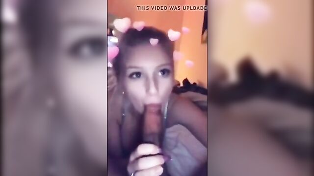 RL KC Blonde Princess Serves Thug Meat w Snapchat Filter