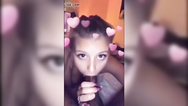 RL KC Blonde Princess Serves Thug Meat w Snapchat Filter