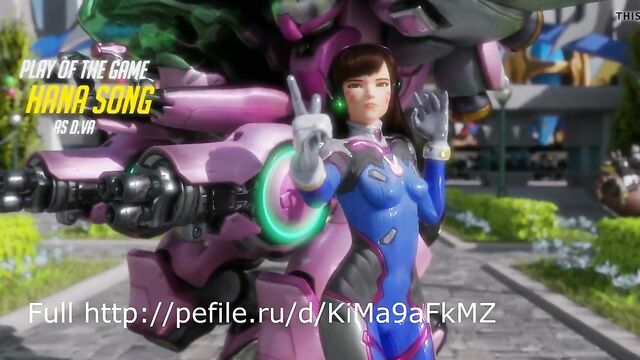 D.va ripped off clothes