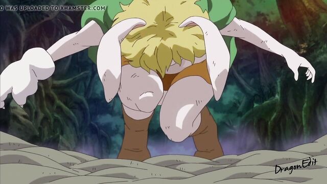 ONE PIECE edited ecchi moment from anime nude Carrot jumping