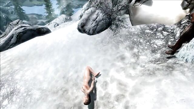 Perils of escaped Skyrim slavegirl 03