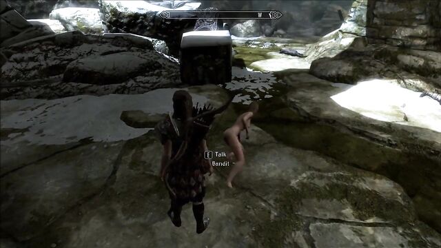 Perils of escaped Skyrim slavegirl 03