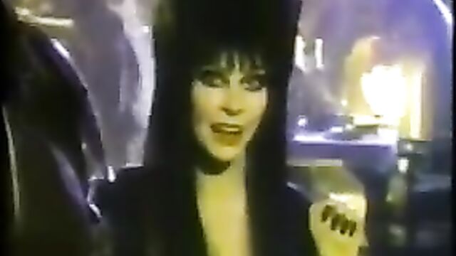 Elvira's Mug Root Beer Halloween Commercial