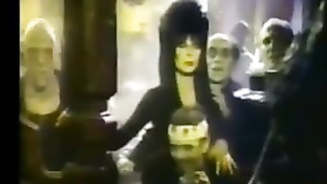 Elvira's Mug Root Beer Halloween Commercial