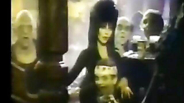 Elvira's Mug Root Beer Halloween Commercial