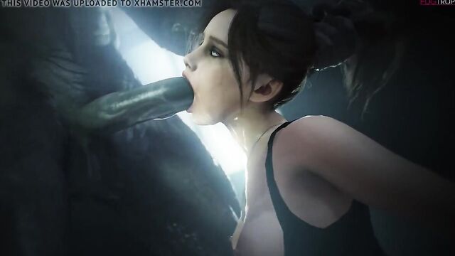 Claire Redfield Blowjob