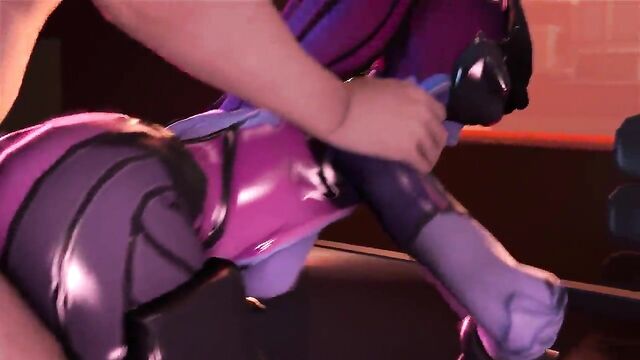 Overwatch - Widowmaker blowjob and anal