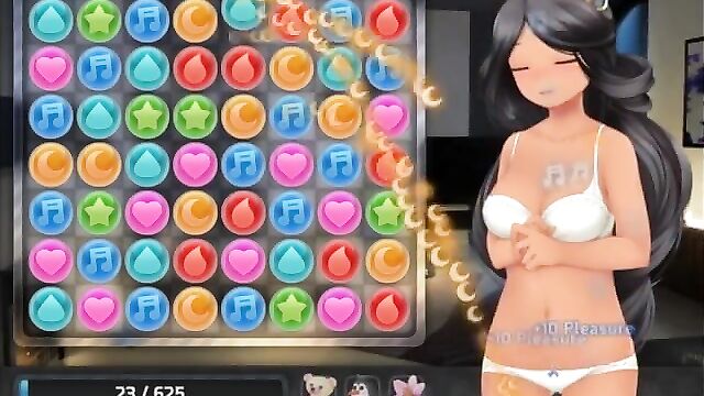 GAME - HuniePop Beli bedroom stage