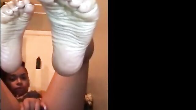 IG Foot Model Masturbate