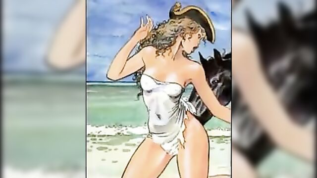 Milo Manara - Erotic Cartoons