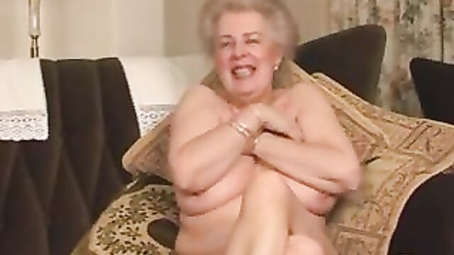 Delicious Hairy Old Granny Fingering Intro