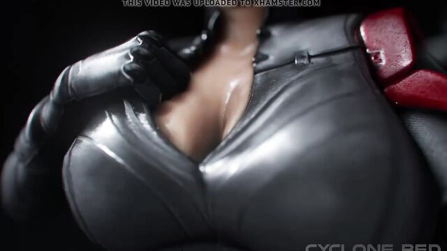 Mass Effect Giantess Ashley breasts vore - sfx