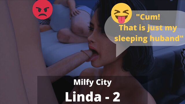 Secret weekend with my stepson so far from my husband. Finally, I can fuck him hard. - Milfy city - Linda - 2