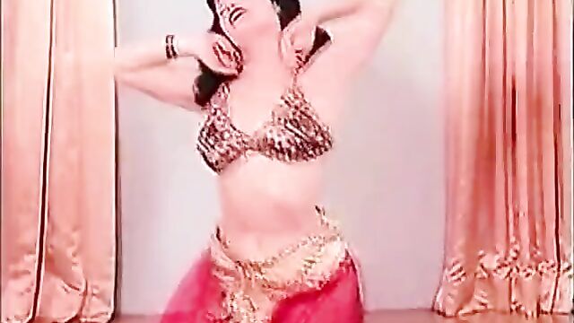 Sensitive Belly Dance of a Hot Pornstar (1950s Vintage)