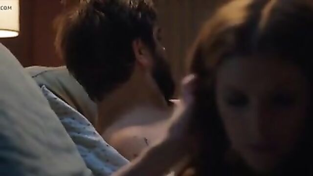 Anna Kendrick fucked from behind, bored